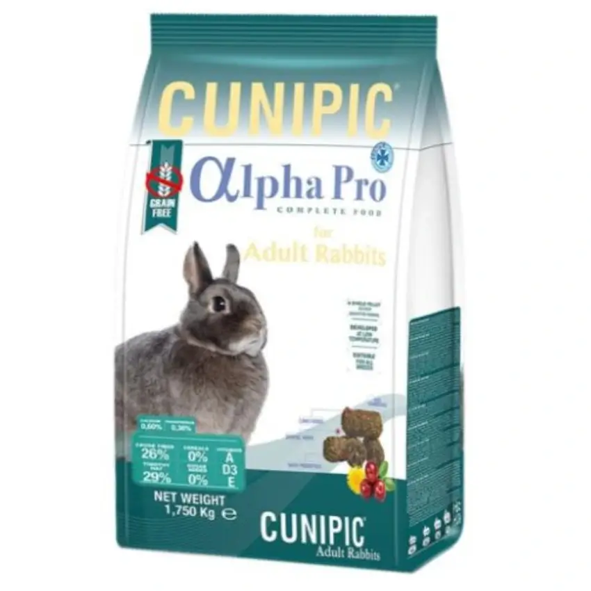 מזון לארנבים אלפא פרו