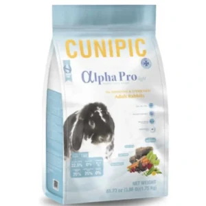 אוכל לארנבים רגישים אלפא פרו 1.75 ק"ג - CUNIPIC