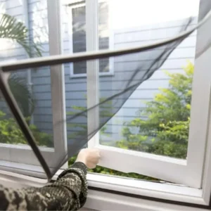 רשת לחלון ללא מסילה מגסטיק, רשת מגנטית לחלון.