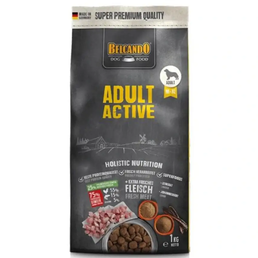 בלקנדו אקטיב מזון לכלבים פעילים מגזע בינוני עד ענק