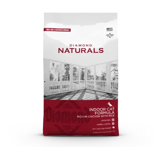 מזון לחתול דיימונד נטורלס לחתולי בית