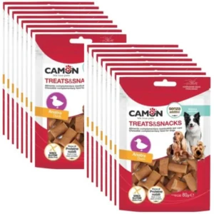 חטיפים לכלב נגיסי ברווז במארז - CAMON AE502
