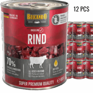 שימורים לכלב בקר - מארז 12 יחידות - Belcando