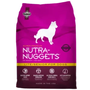 נוטרה נאגטס לייט לכלב בעל עודף משקל או לכלבים מבוגרים, סניור- Nutra nuggets