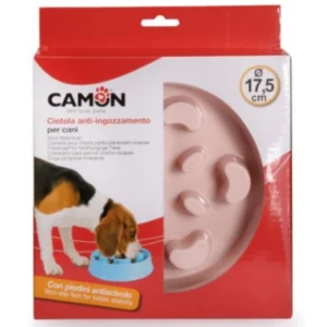 קערת האכלה איטית לכלב צבע ורוד - Camon