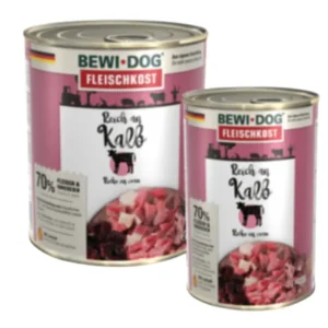 שימורים לכלב עגל - Bewi Dog