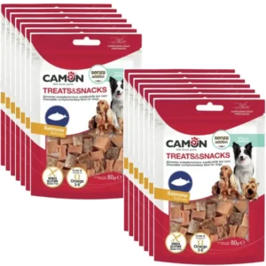 חטיפים לכלב קוביות דג במארז – CAMON AE807
