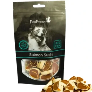 חטיף סושי סלמון לכלבים - Petsproject