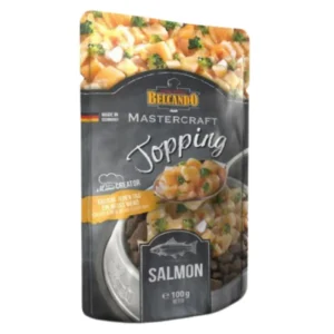 מאסטרקראפט סלמון טופינג לכלבים - Belcando