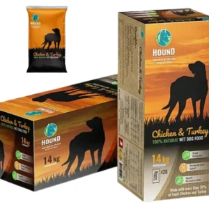 מזון טבעי לכלב - האונד עוף והודו