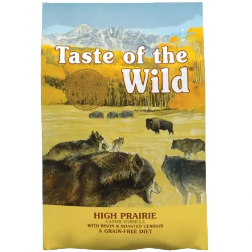 טייסט אוף דה ווילד ביזון - 12 ק"ג מזון איכותי לכלבים מכל הגזעים Taste of the Wild