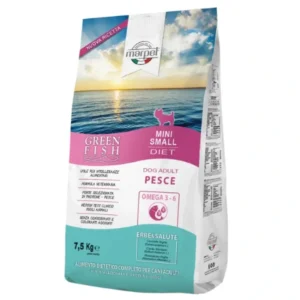 אקוליבריה גרין פיש דגים אוכל לכלבים בוגרים רגישים מגע קטן