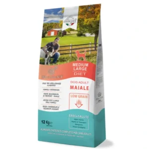 אקוליבריה חזיר מזון יבש לכלבים על בסיס חזיר