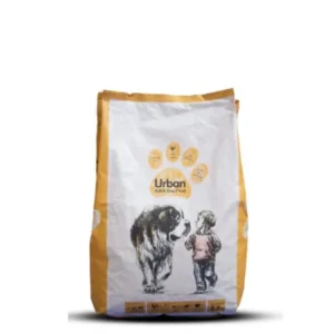 מזון לכלב אורבן בייסיק שק קטן במחיר משתלם על בסיס עוף 2.5 ק"ג