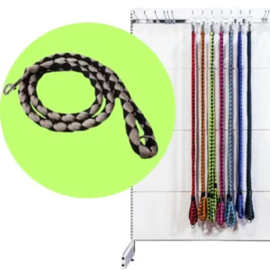 רצועה קלועה לכלב צבעים שונים