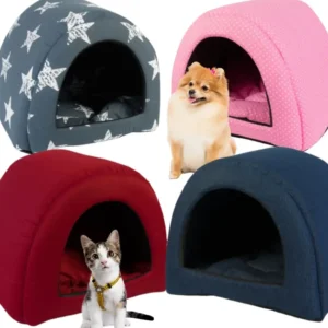 מיטת איגלו לכלב ולחתול בצבעים שונים - Petsproject