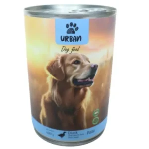אוכל רטוב לכלב ברווז במרקם פטה - Urban