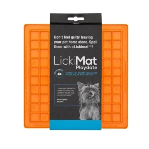 LickiMat Playdate Orange