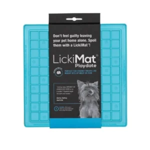 LickiMat Playdate blue