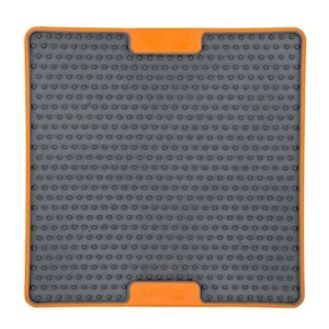 Lickimat כתום - משטח ליקוק לכלב